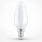 Preview: Radium LED Star Kerzenform 5,9W wie 60W 806lm 2700K E14 Warmweiß 300° dimmbar matt